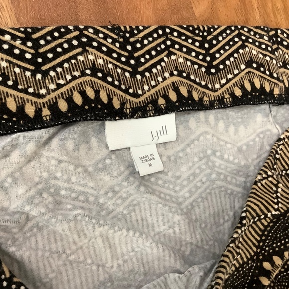 J.Jill Boho Maxi skirt w stretch fits like L - Picture 2 of 5